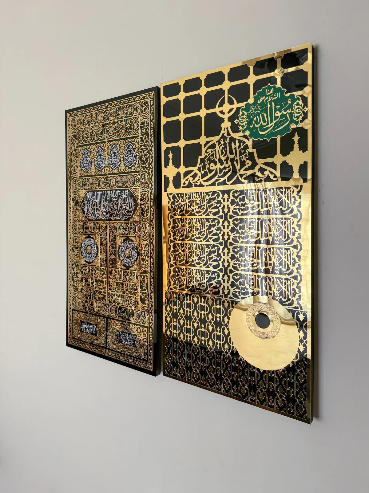 Kiswa Kaaba Door Islamic Wall Art