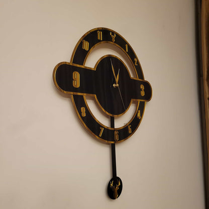 Pendulum Acrylic Wall Clock