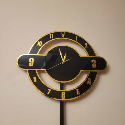 Pendulum Acrylic Wall Clock