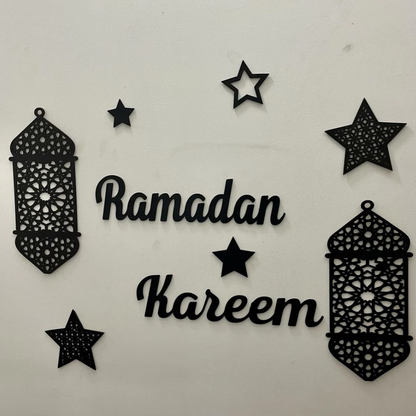 Ramadan Kareem Wooden Decor For Wall Decor